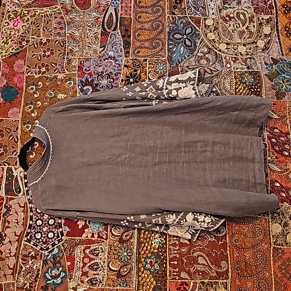 Johnny Was linen kimono XXL - Picture 2 of 11